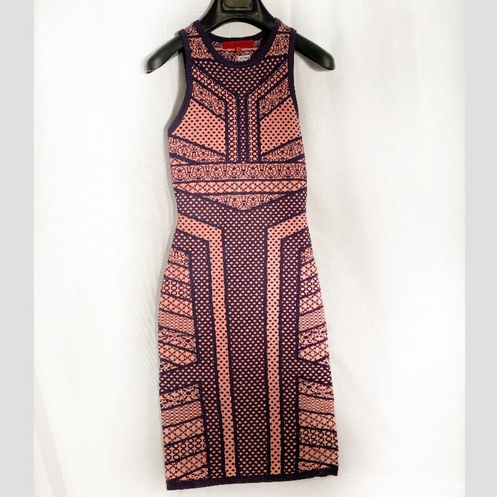 Wow Couture Printed Knit Dress